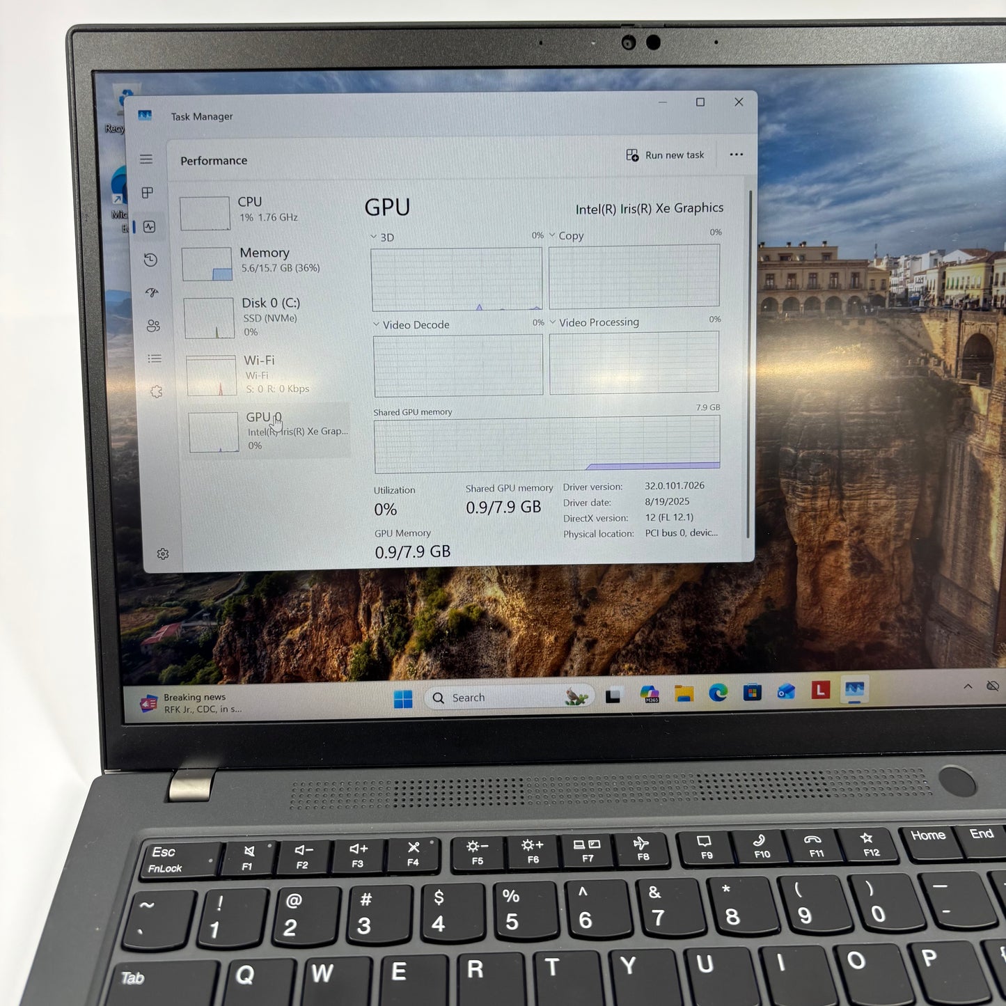 Lenovo ThinkPad P14S GEN 3 14" i7-1270P 2.2GHz 16GB RAM 512GB SSD