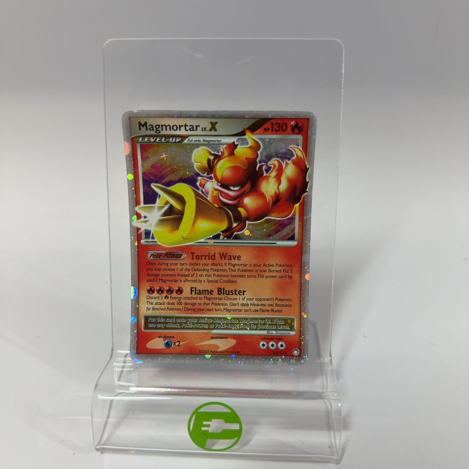 Pokémon TCG Mysterious Treasures Magmortar LV. X 123 English – PayMore  South San Francisco