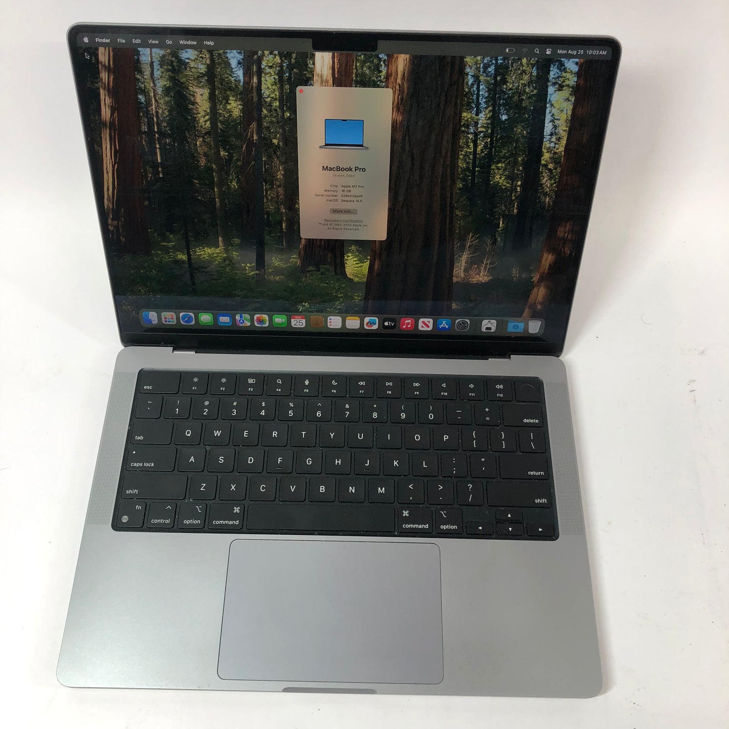 2023 Apple MacBook Pro 14" M2 Pro 16C GPU 3.5GHz 16GB RAM 512GB SSD MPHE3LL/A