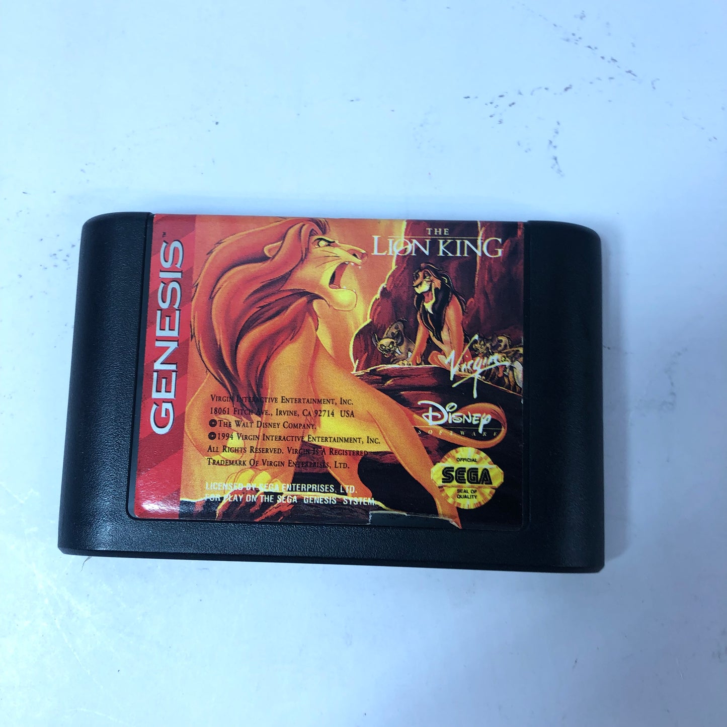 New Sega Genesis Lion King Special Edition Bundle Black MK-1631