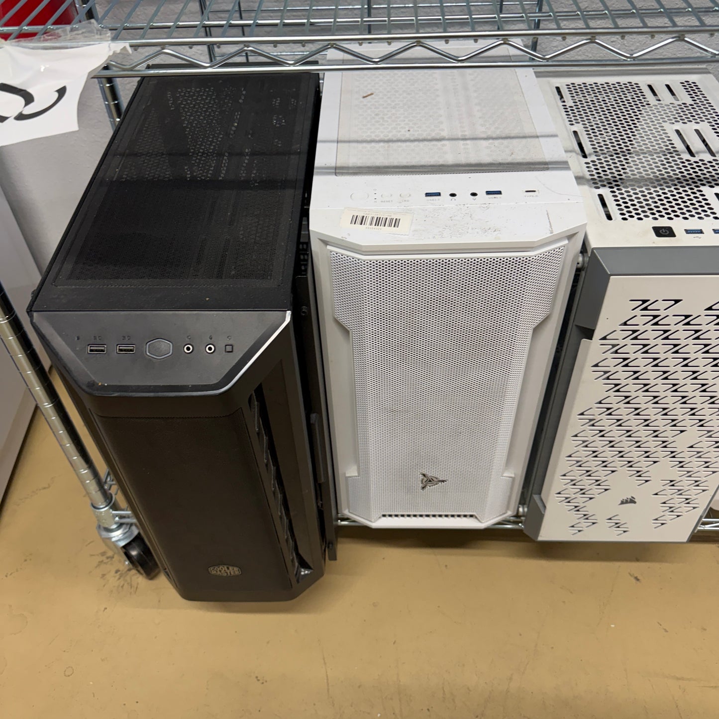 Skytech, Cyber Power, Cooler Master, Lian Li, Corsair PC Cases all Sizes