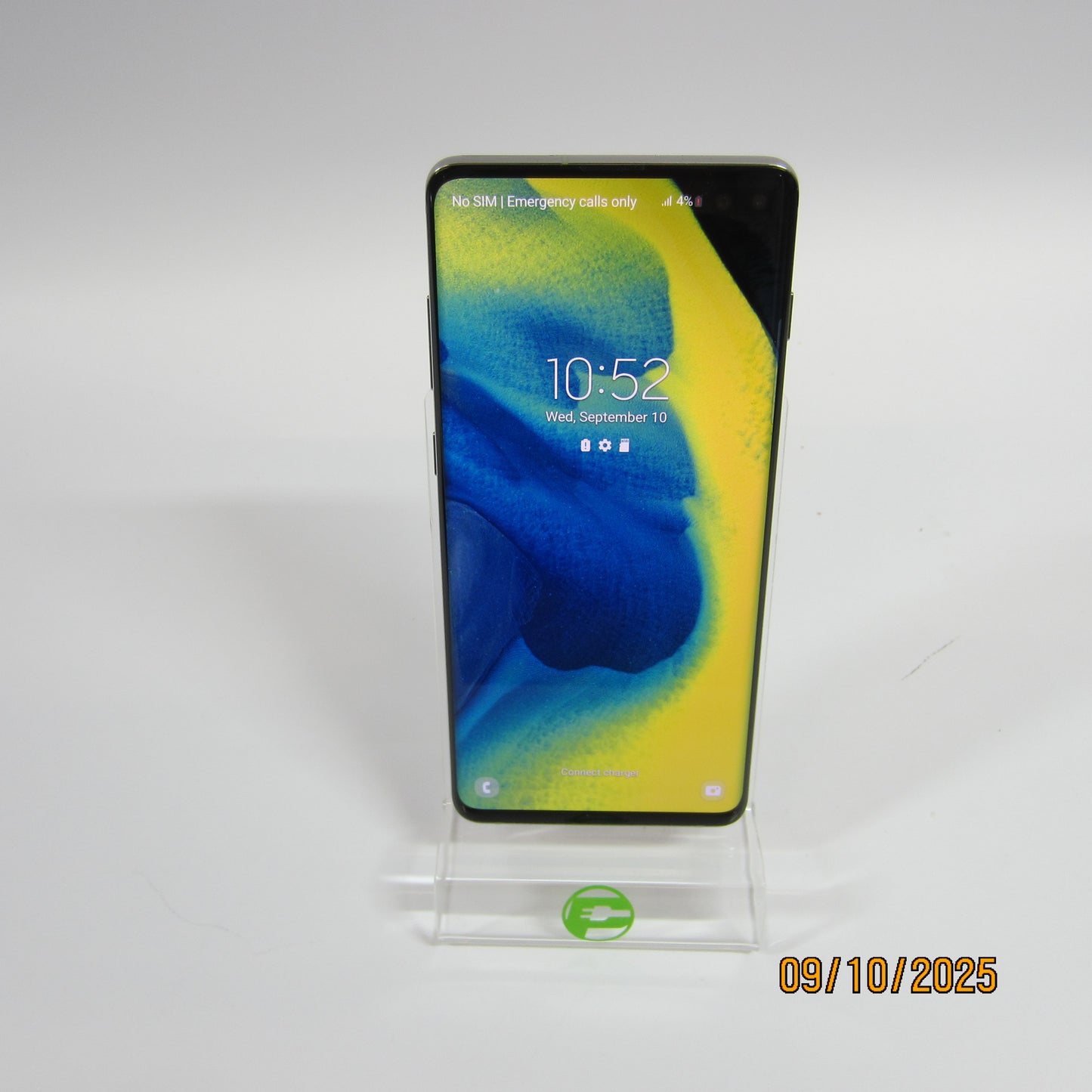 GSM Unlocked Samsung Galaxy S10 Plus 8GB RAM 128GB SM-G975F Prism White