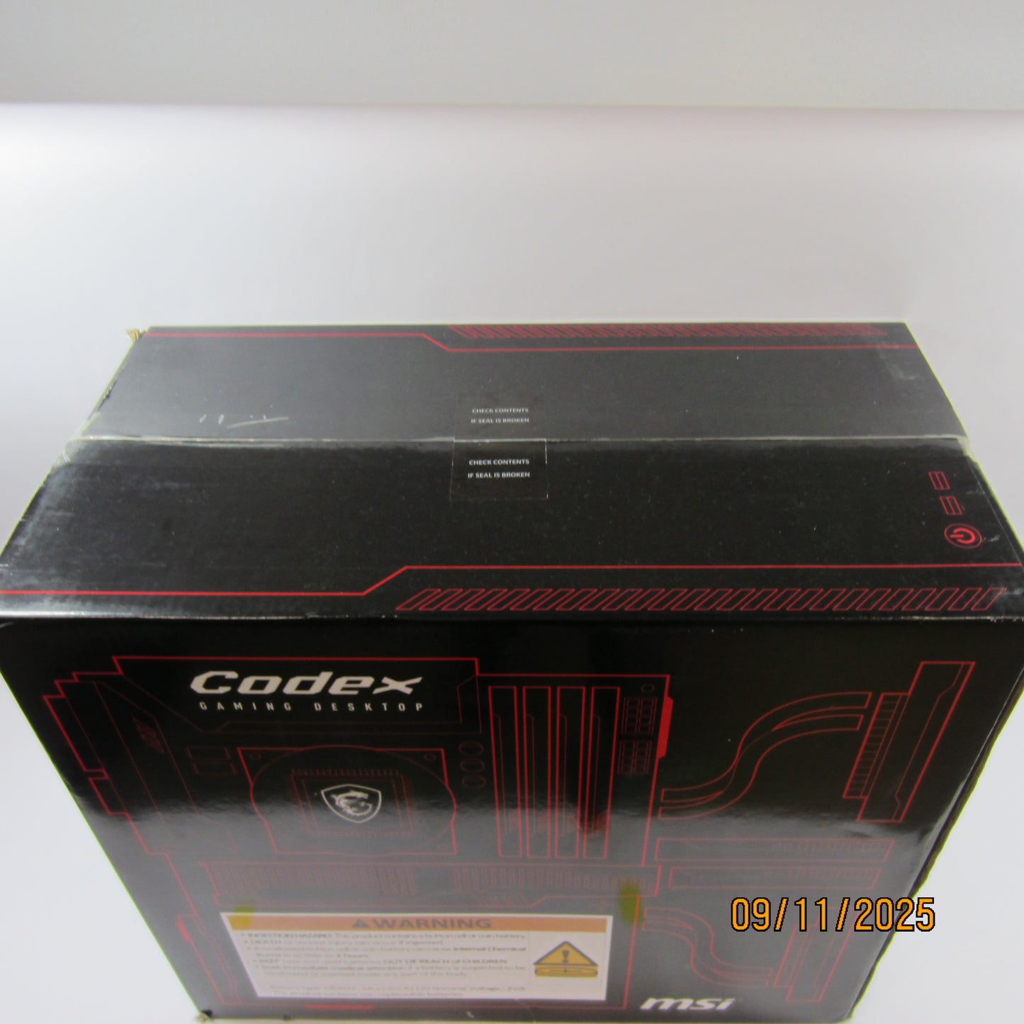 New MSI Codex Z2 Ryzen 7 8700F 4.20GHz 32GB RAM 2TB SSD MSI GeForce RTX 5070