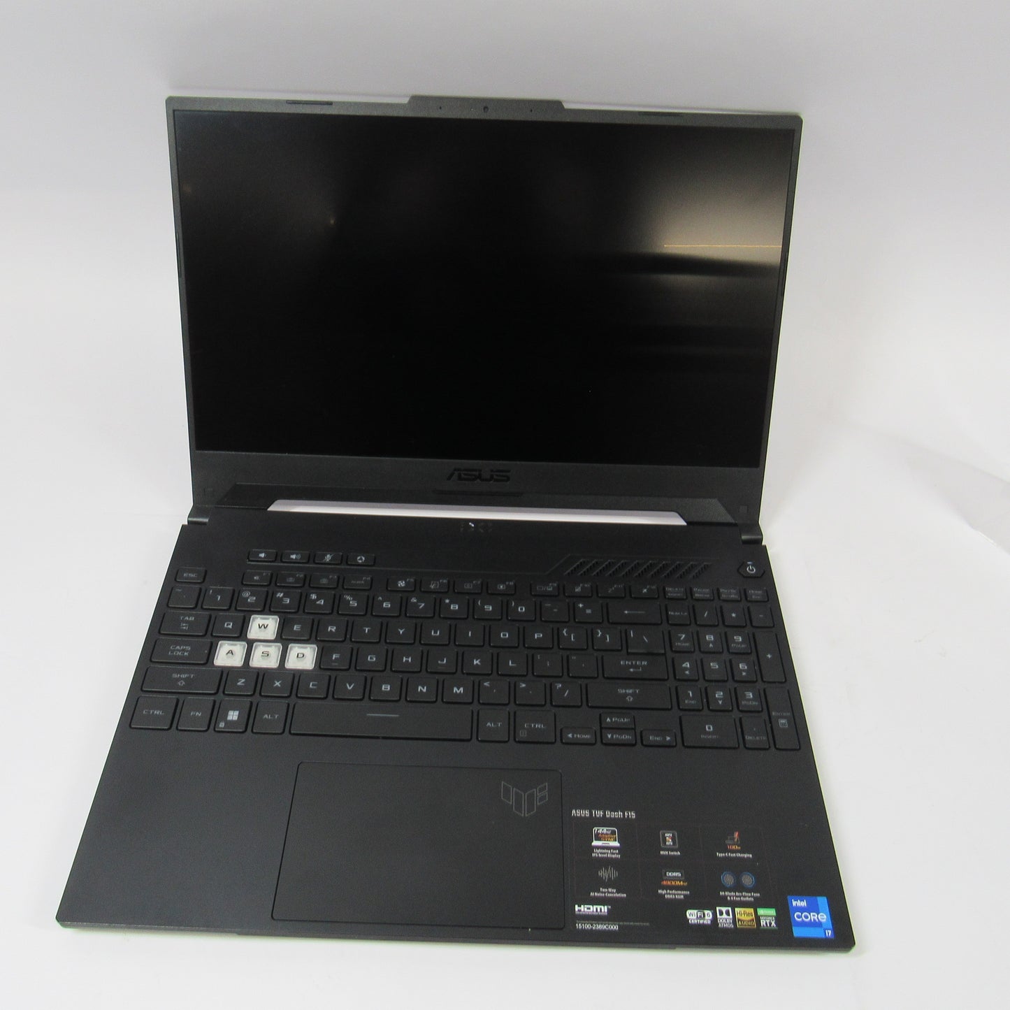 Asus Tuf Dash F15 FX517Z 15.6" I7-11370H 3.3GHz 16GB 512GB GeForce RTX 3070