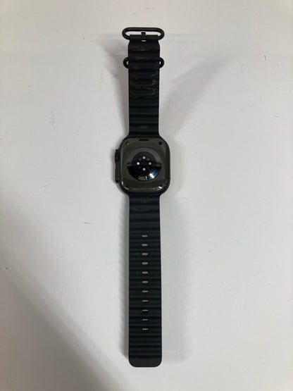 Unlocked Apple Watch Ultra 2 49MM Black Titanium Black Ocean Band  MX4P3LW/A