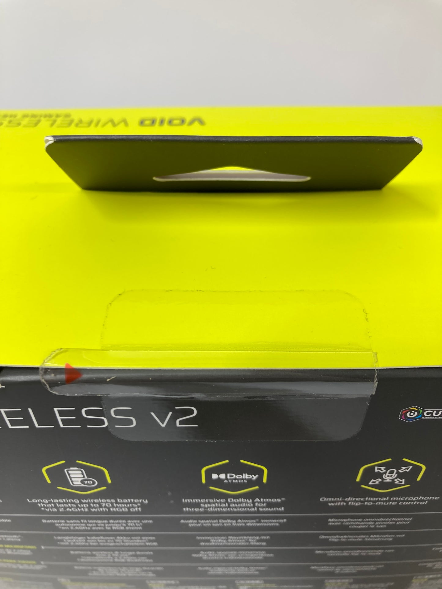 New Corsair VOID Wireless V2 Gaming Headset Black CA-9011379-WW