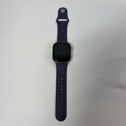 Unlocked Apple Watch Series 11 46MM Gold Aluminum Purple Fog Sport Loop