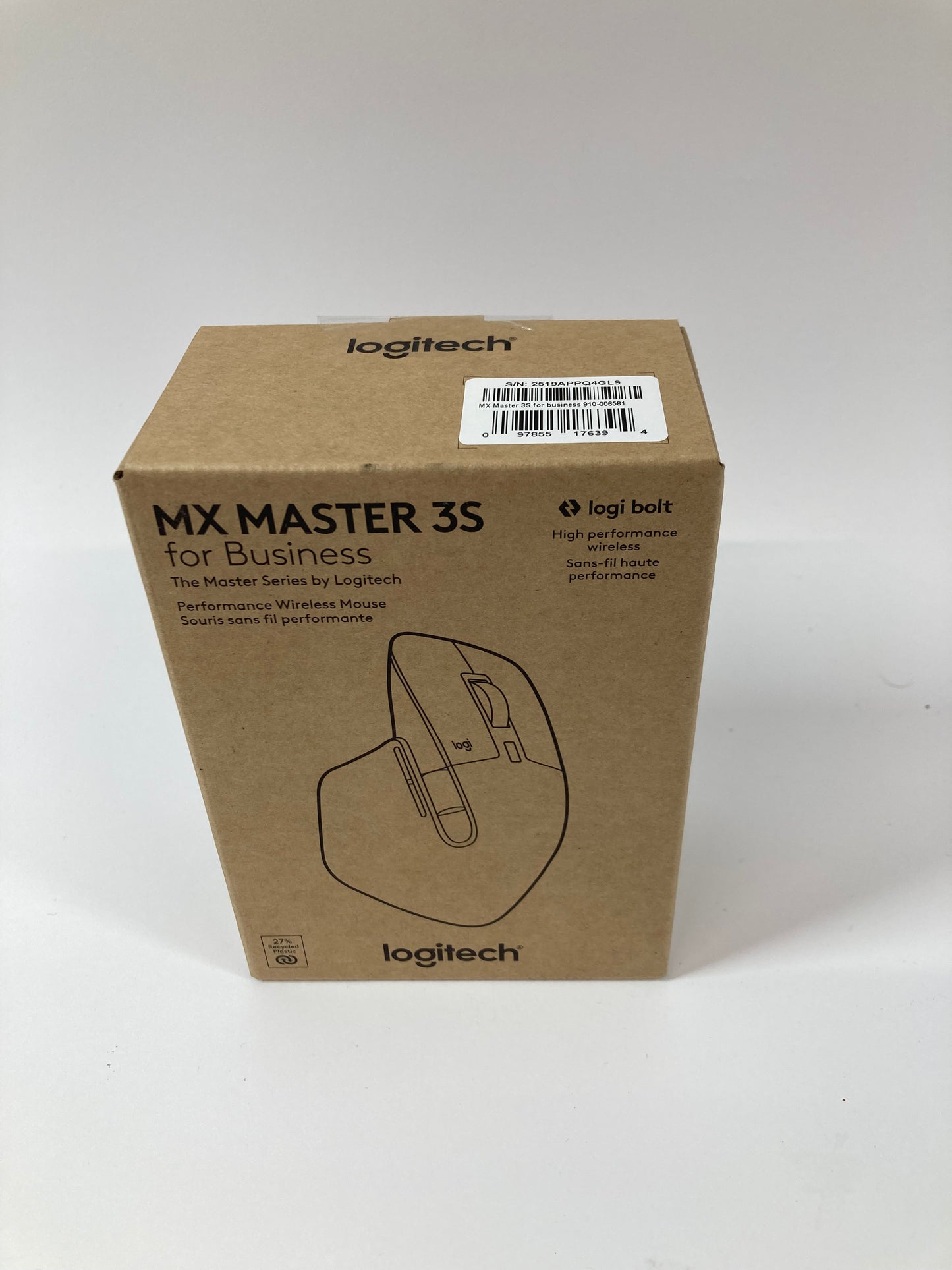 New Logitech MX Master 3S Business Performance Wireless Mouse MR0096 OEM Box