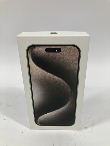 Unlocked Apple iPhone 15 Pro 128GB Natural Titanium MTQP3LL/A