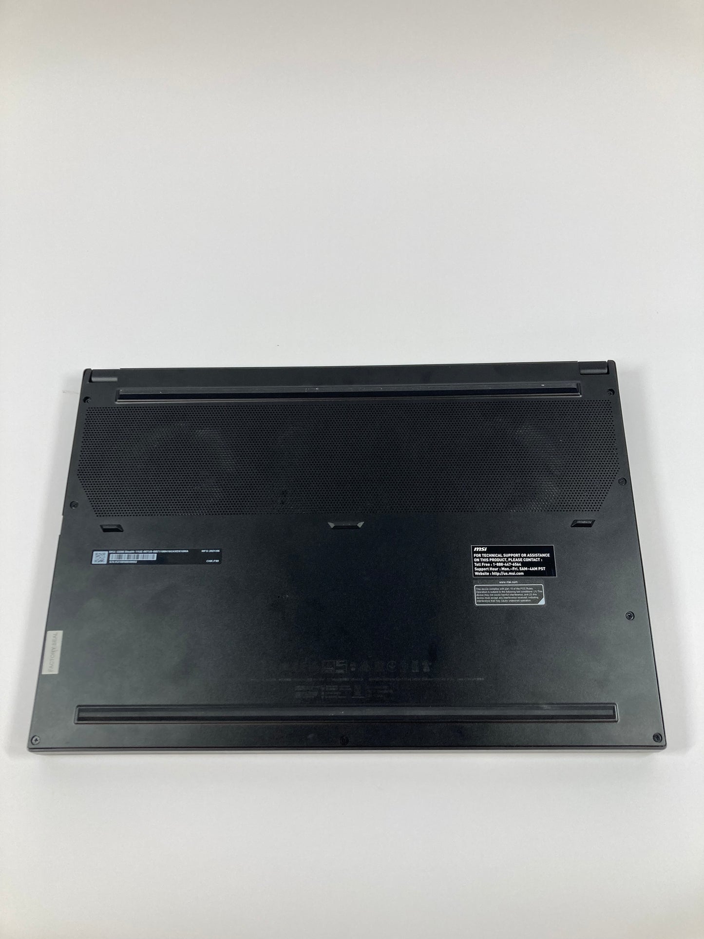 MSI Stealth GS66 MS-16V4 15.6" i7-11800H 2.3GHz 16GB RAM 1TB SSD RTX 3060 6GB