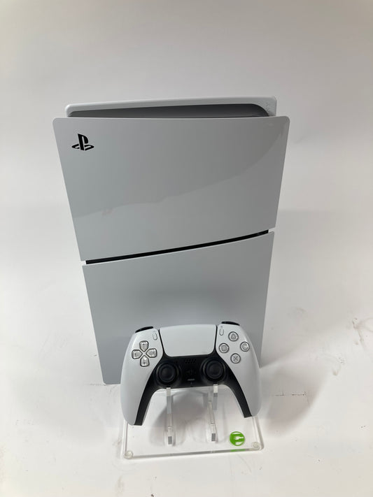 Sony PlayStation 5 Slim Disc Edition PS5 1TB White CFI-2015 With Controller