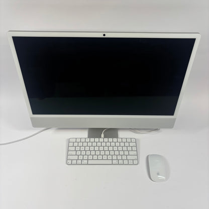 2024 Apple iMac 24" M4 4.5GHz 16GB RAM 256GB SSD Silver MWUC3LL/A
