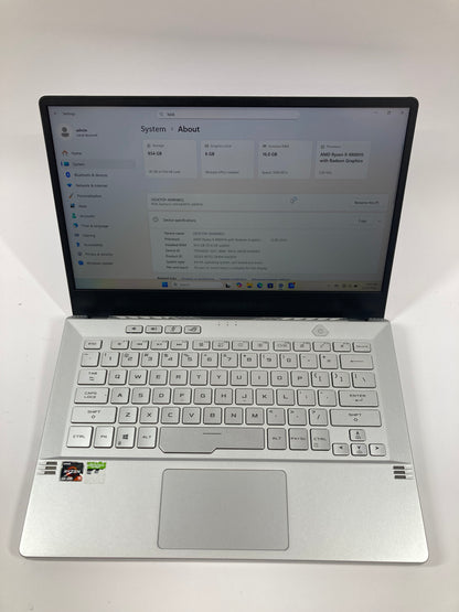 Asus ROG Zephyrus G14 GA401IV 14" Ryzen 9 4900HS 16GB 1TB GeForce RTX 2060 Max-Q