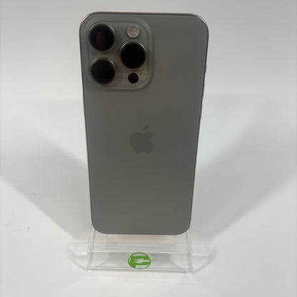 Factory Unlocked Apple iPhone 15 Pro Max 256GB Natural Titanium MU683LL/A