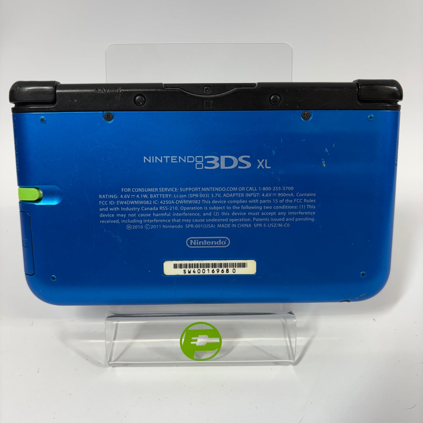 Nintendo 3DS XL Handheld Game Console Only SPR-001 Blue/Black
