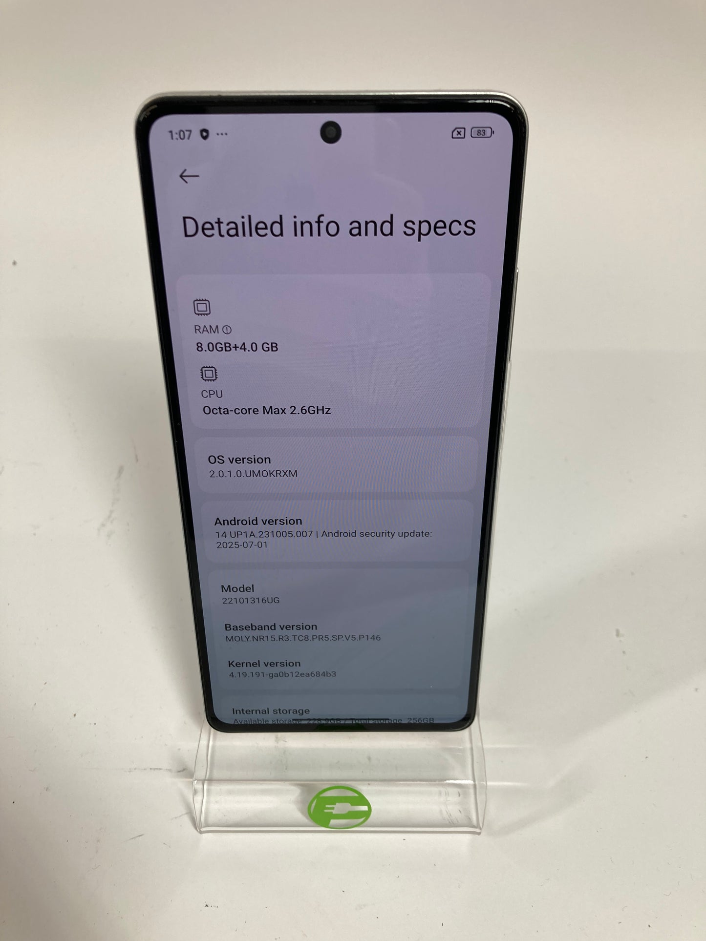 Factory Unlocked Xiaomi Note 12 Pro+ 5G 256GB 14 White 22101316UG