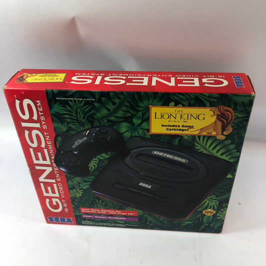 New Sega Genesis Lion King Special Edition Bundle Black MK-1631