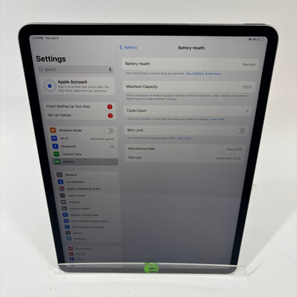 Unlocked Apple iPad Air 13" M3 128GB Space Gray MCJ14LL/A