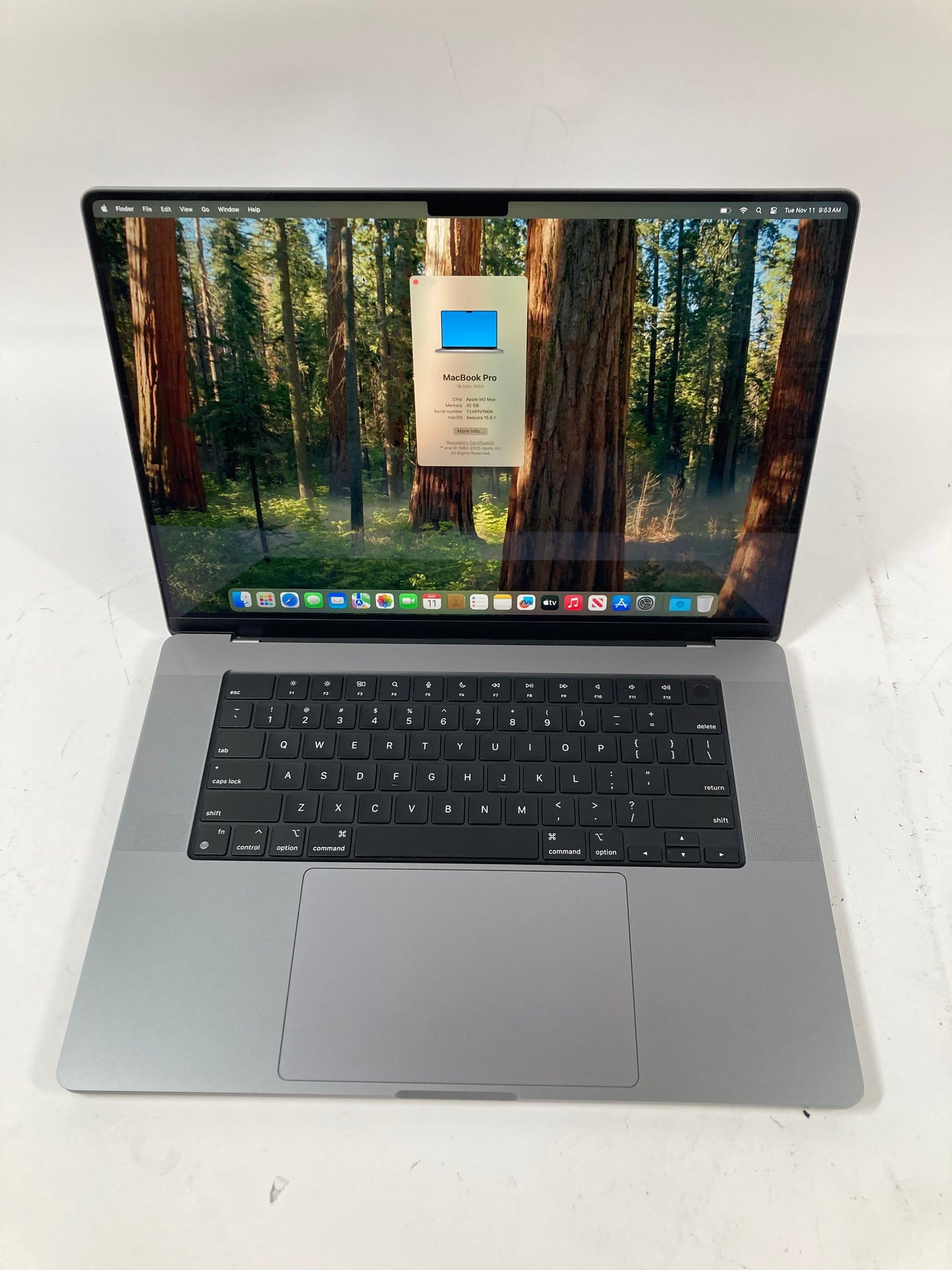 2023 Apple MacBook Pro 16" M2 Max 38C GPU 3.5GHz 32GB RAM 1TB SSD MNWA3LL/A