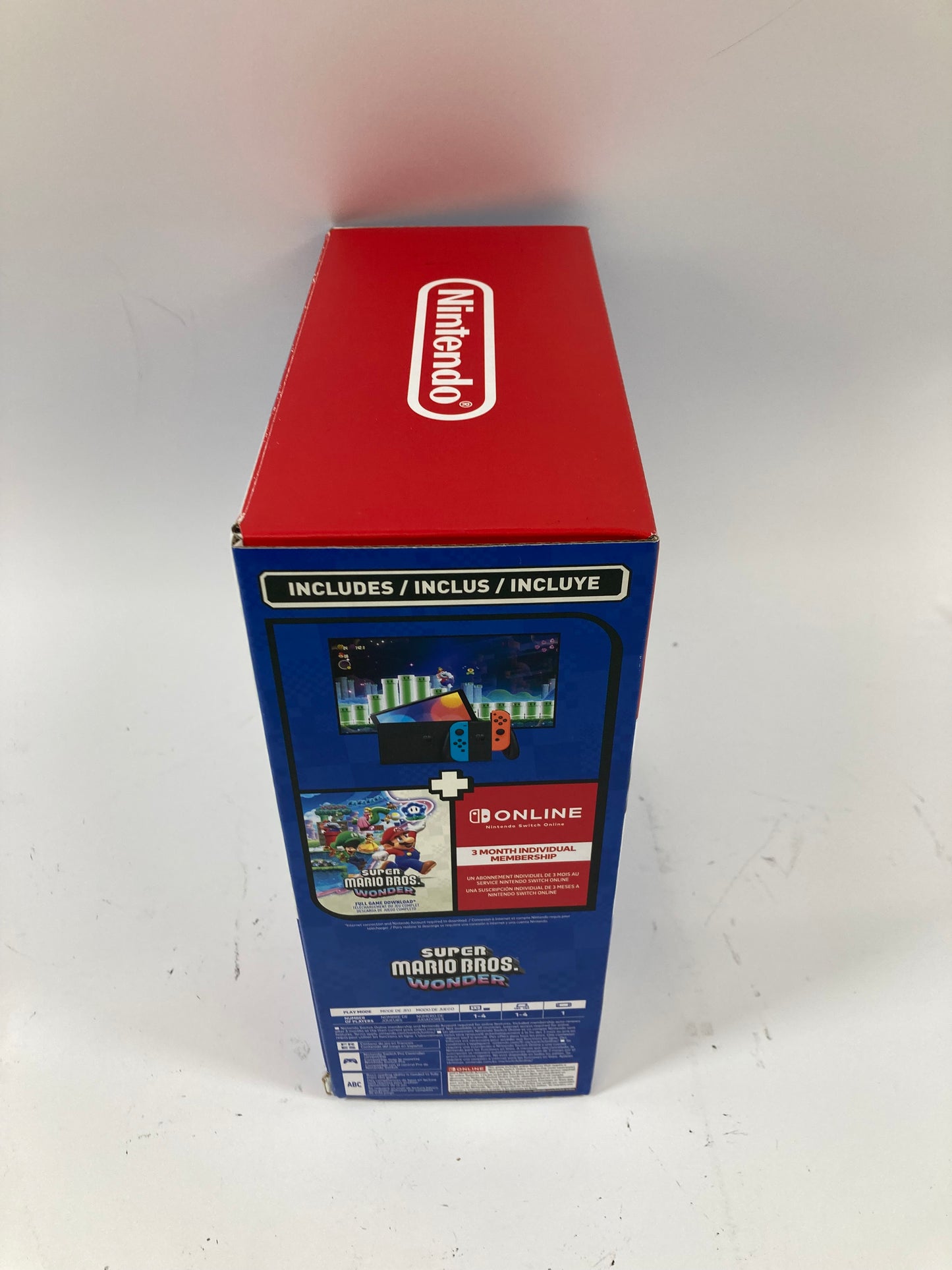 Nintendo Switch OLED Video Game Console HEG-001 Super Mario Bros Wonder Edition