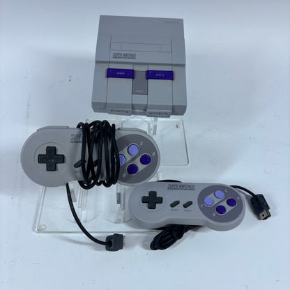 Super Nintendo SNES Classic Edition Video Game Console CLV-201 Gray