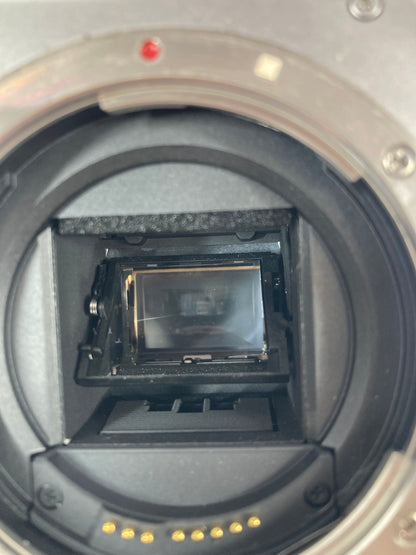 Canon EOS Rebel XSi 12.2MP Digital SLR DSLR Camera With 2 Canon 50mm Lenses