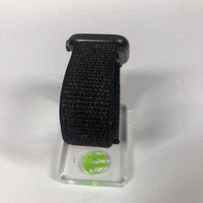 Unlocked Apple Watch SE 1st Gen 44MM Space Gray Aluminum Beige Braided Loop