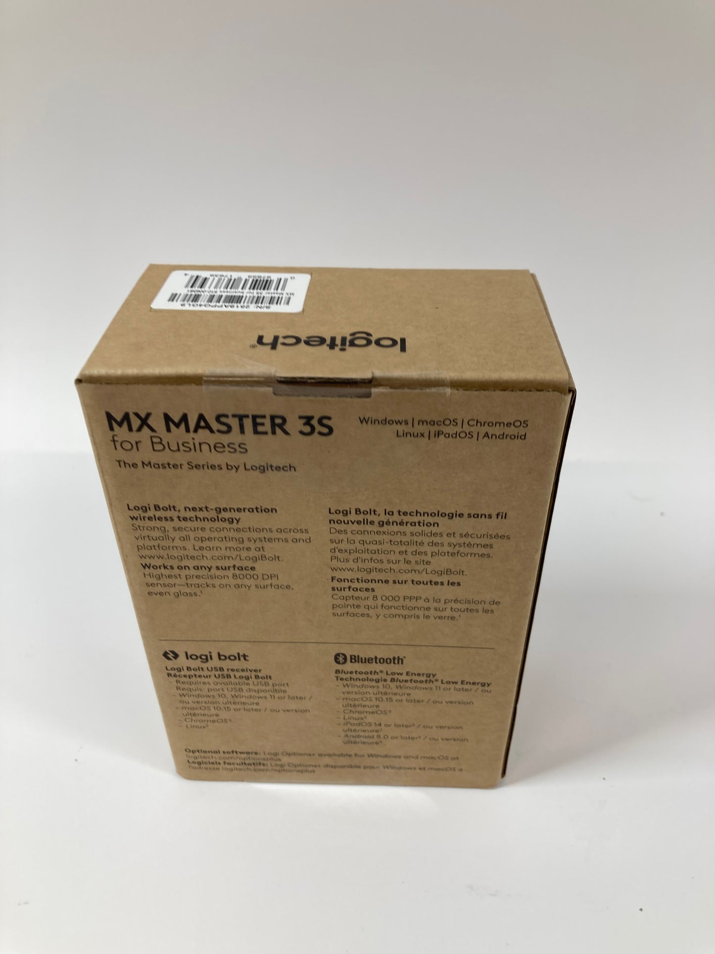 New Logitech MX Master 3S Business Performance Wireless Mouse MR0096 OEM Box