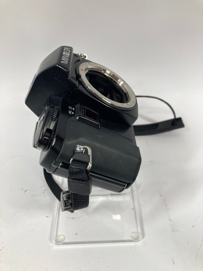 Minolta X-370N 35MM Film Camera 2 Lenses and Extras