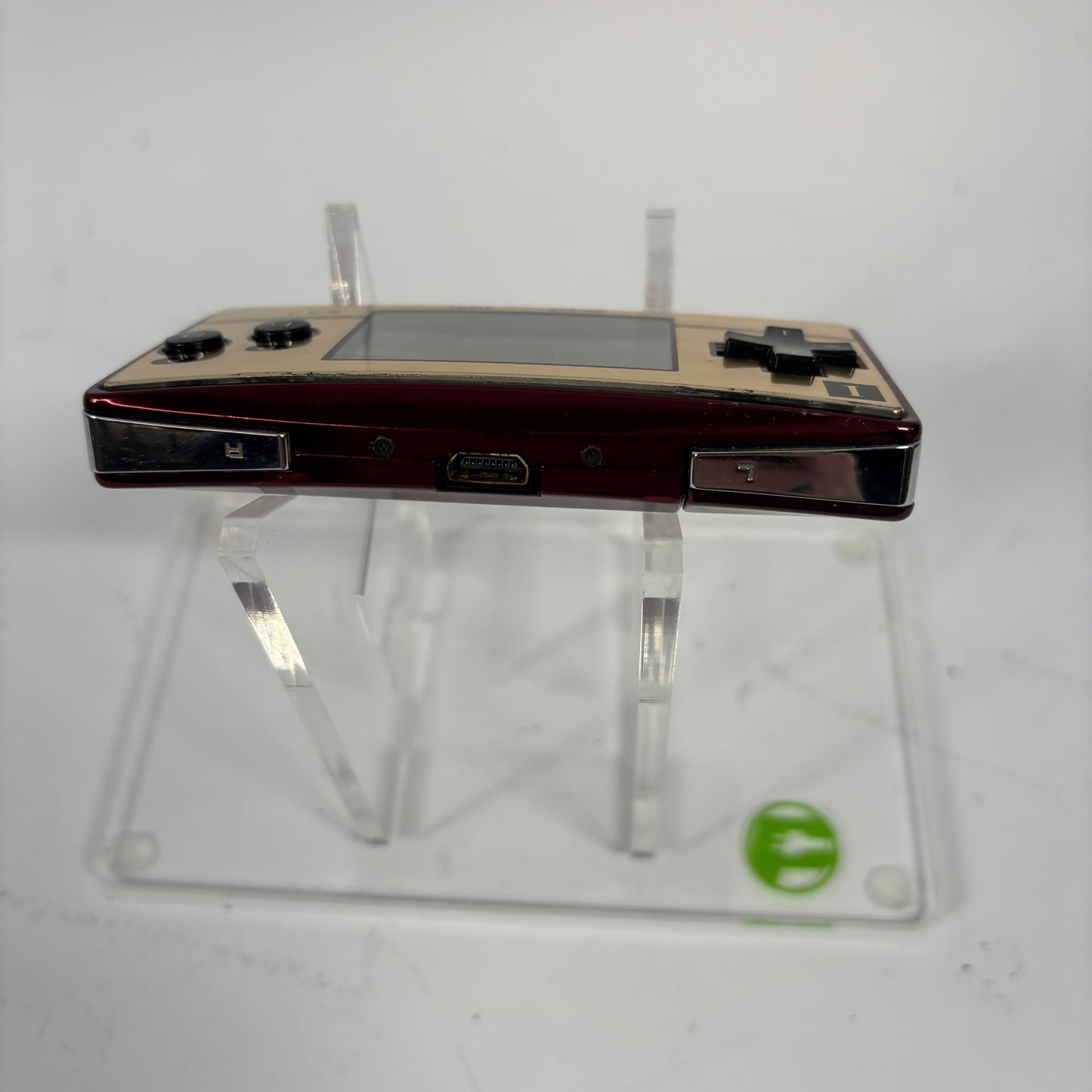 Nintendo Game Boy Micro Handheld Game Console OXY-001 Black With 2 OEM Faceplates