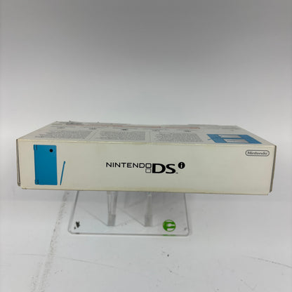 New Nintendo DSi DSi Handheld Game Console TWL-001 Aqua Blue Open Box
