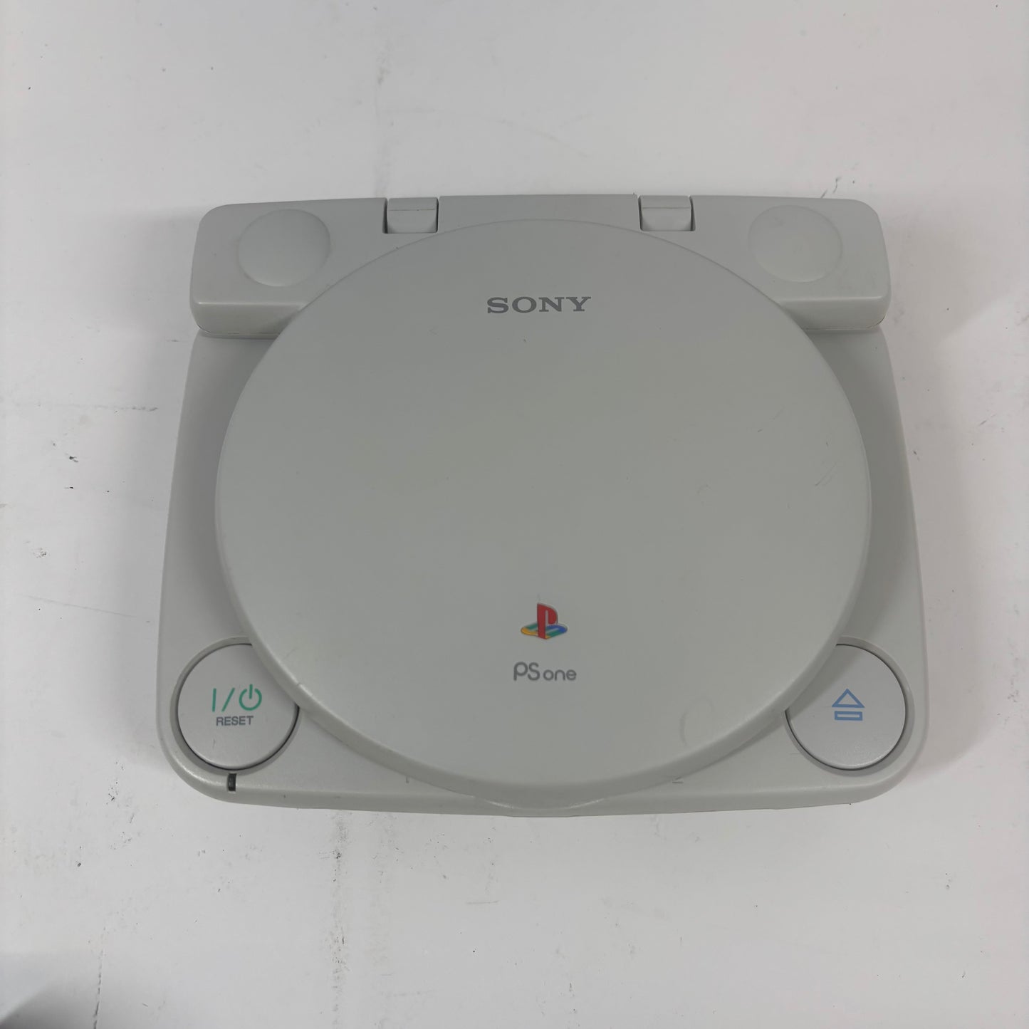 Sony PS One PS1 Mini White Console Gaming System SCPH-1001 With Screen