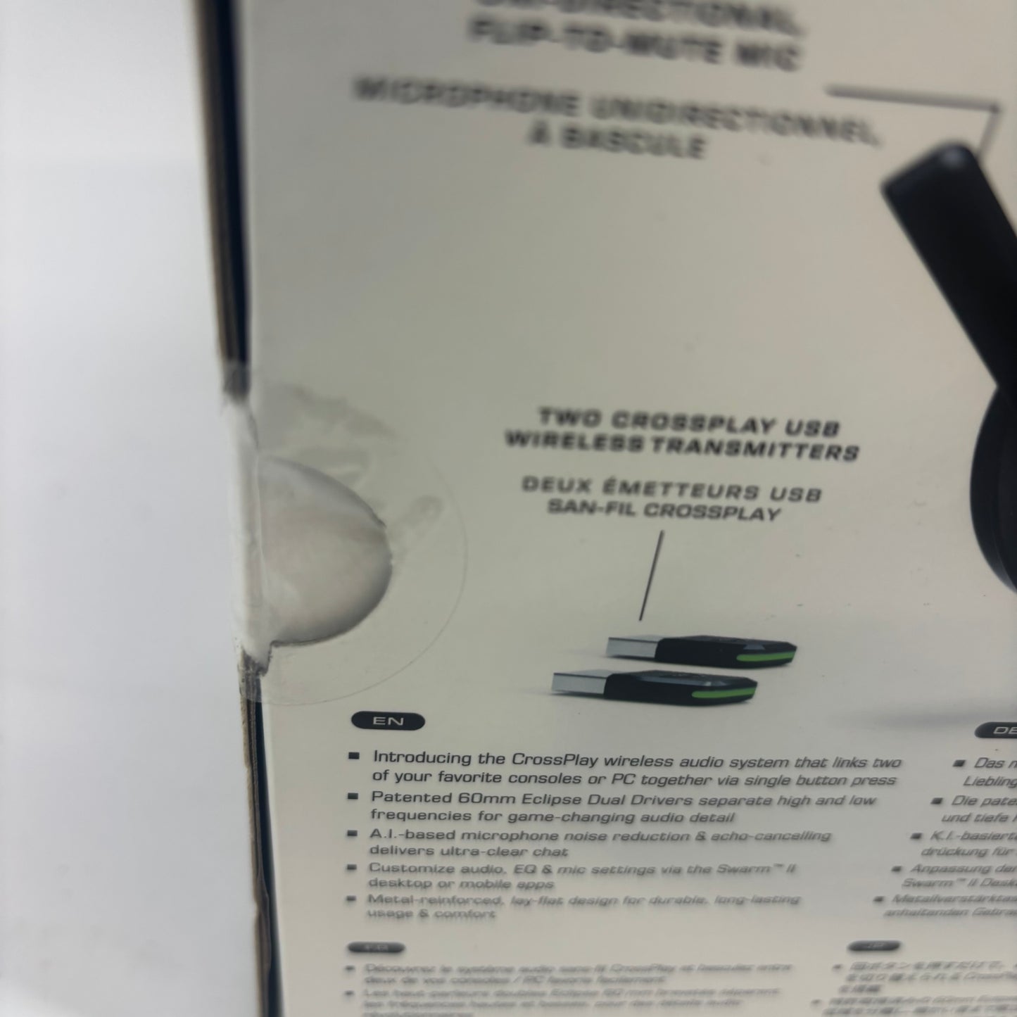 New Turtle Beach Stealth 700 Gen 3 Bluetooth Gaming Headphones HWBB0006