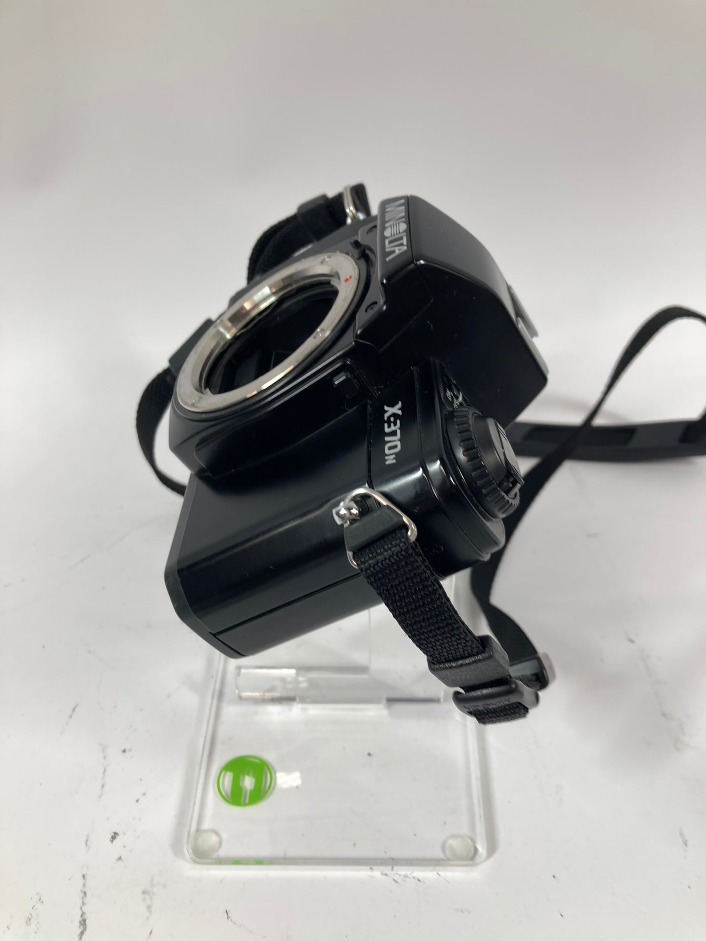 Minolta X-370N 35MM Film Camera 2 Lenses and Extras