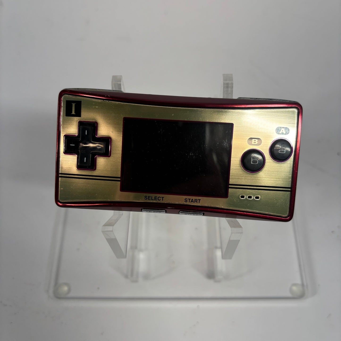Nintendo Game Boy Micro Handheld Game Console OXY-001 Black With 2 OEM Faceplates
