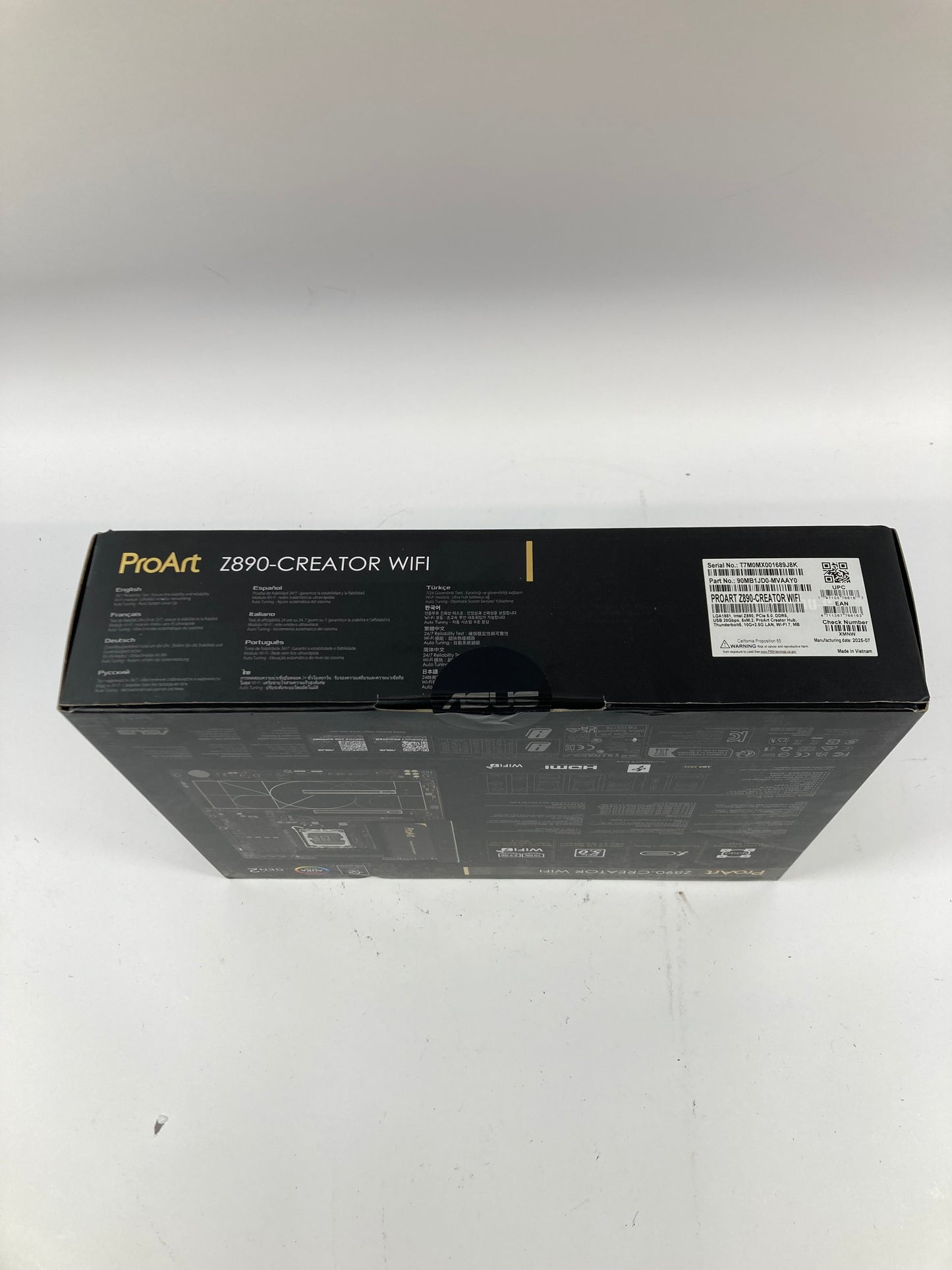 New Asus ProArt Z890-Creator WiFi LGA 1851 ATX