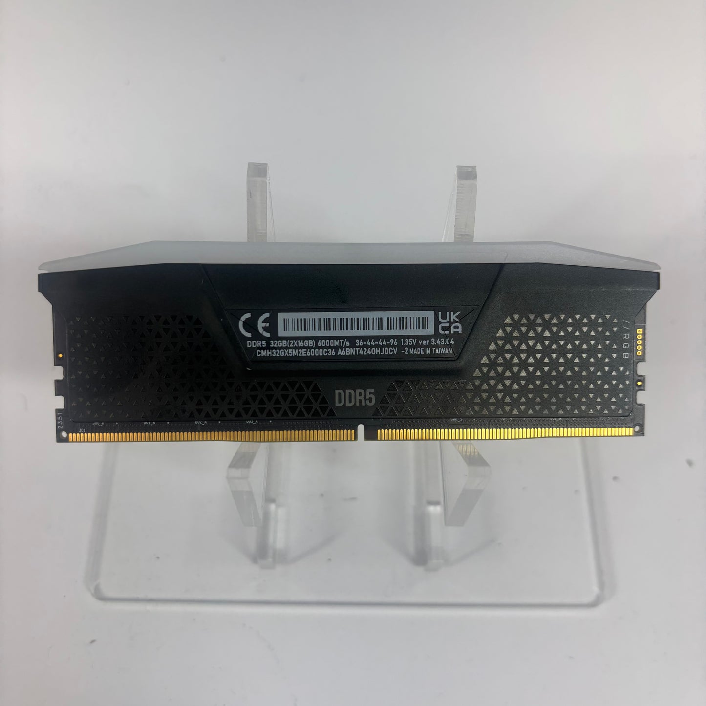 Corsair Vengeance RGB 32GB (2x16GB) RAM DDR5 6000MT/s Gaming RAM