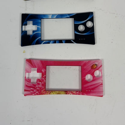 Nintendo Game Boy Micro Handheld Game Console OXY-001 Black With 2 OEM Faceplates