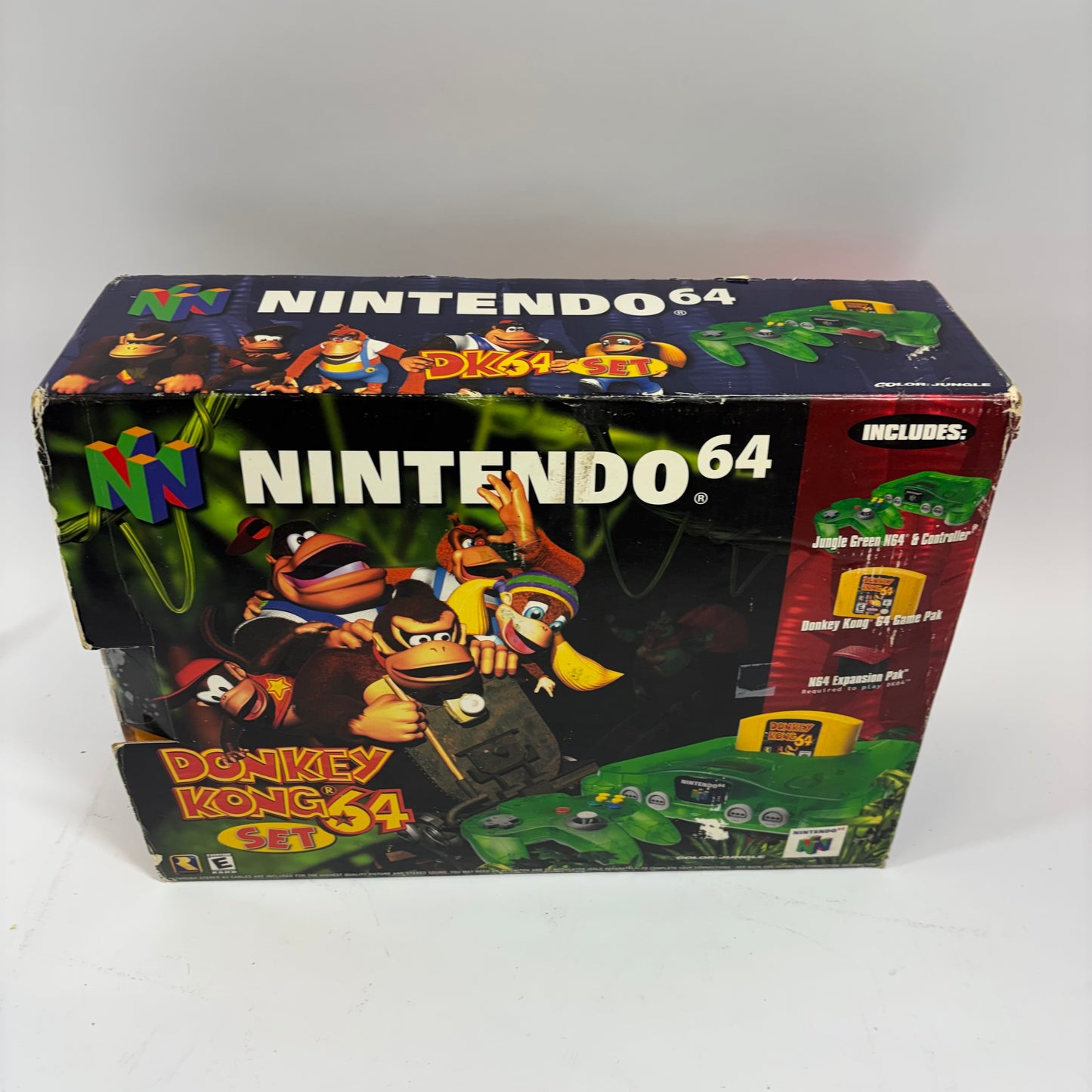 Nintendo 64 N64 Video Game Console NUS-001 [Donkey Kong 64 Set]
