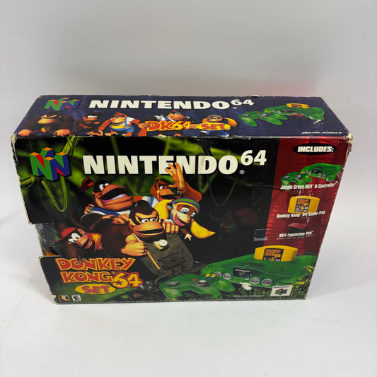 Nintendo 64 N64 Video Game Console NUS-001 [Donkey Kong 64 Set]