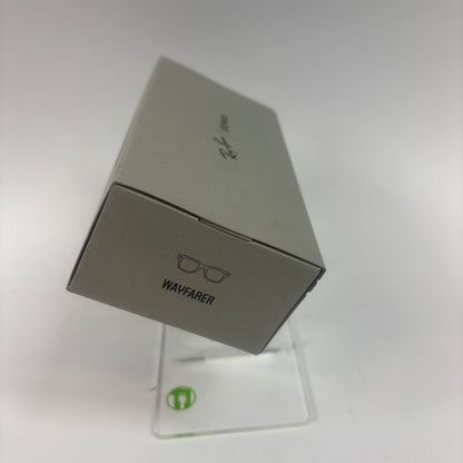 New Ray-Ban Meta Wayfarer Shiny Black Standard RW4006 AI Smart Glasses