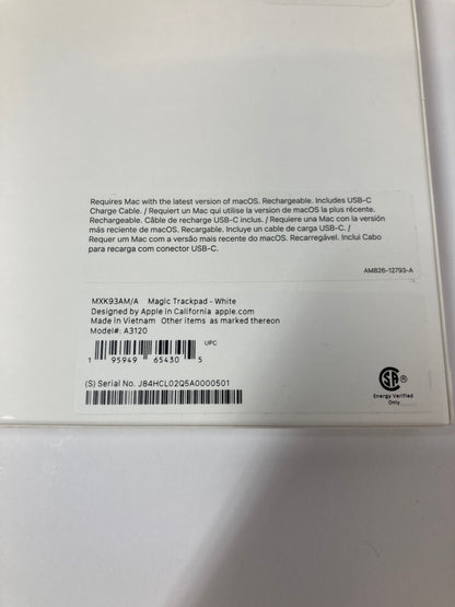 New Apple Magic Trackpad (USB-C) Black