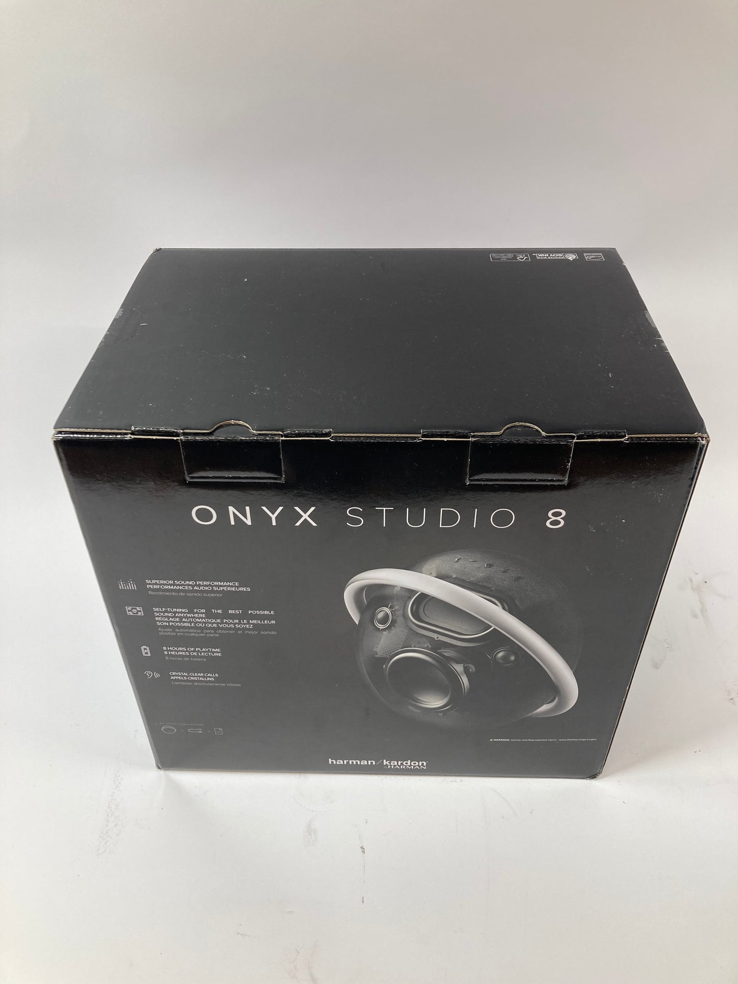 New Harmon Kardon Onyx Studio 8 Bluetooth Speaker Black
