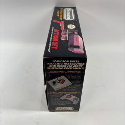 Nintendo Entertainment System NES-001 Gray Action Set CIB