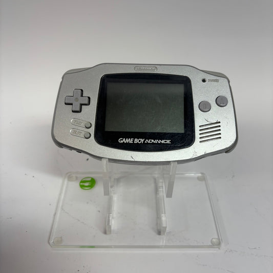Nintendo Game Boy Advance Handheld Game Console AGB-001 Silver