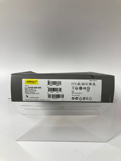 New Jabra Evolve2 40 Corded Headset Black 24189-989-999