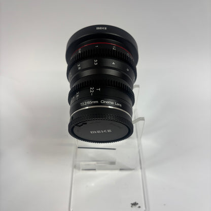 Meike Mini Prime T2.2 Series 4-6* Cine lens Kit for APS-C E Mount Cameras w/ Free Hard Case