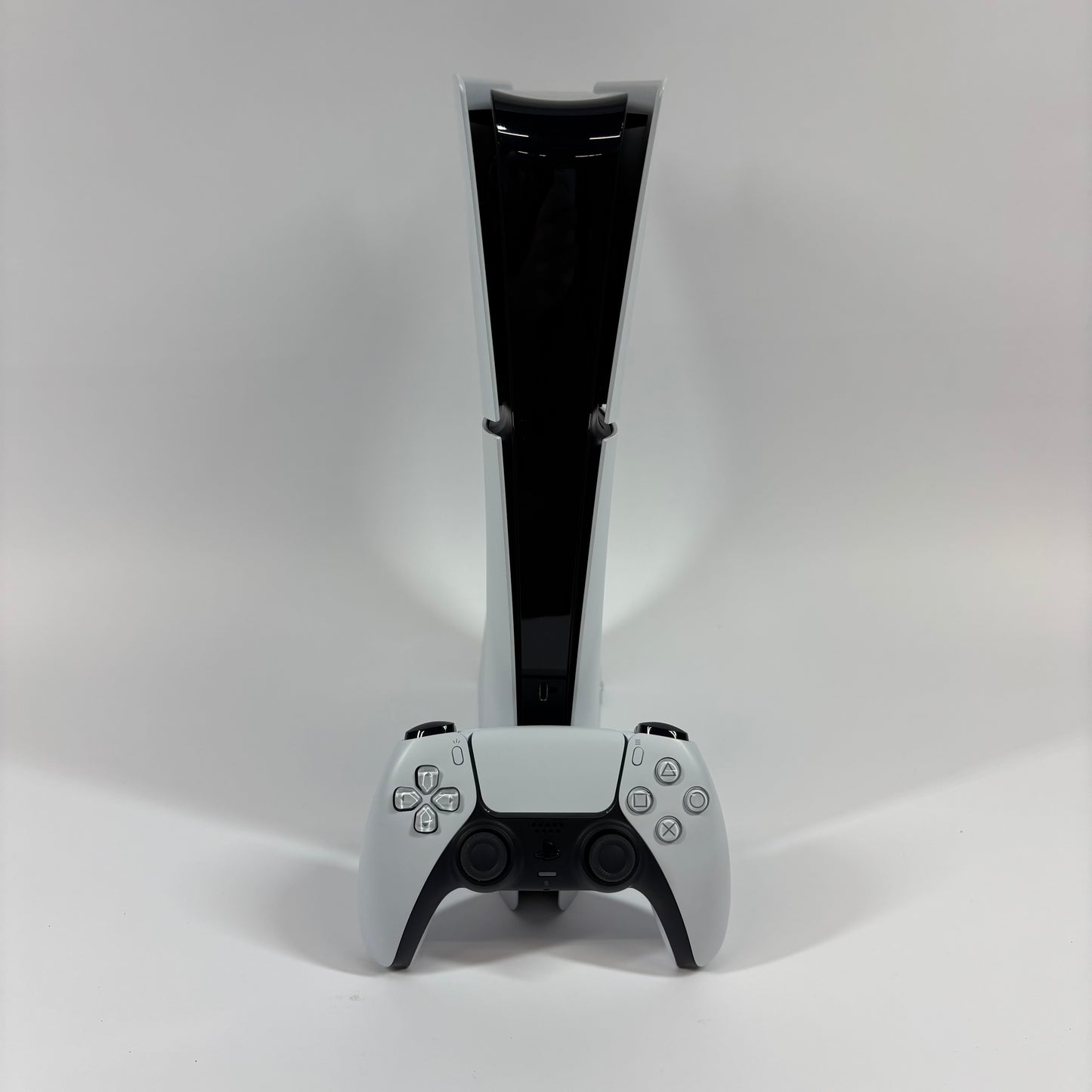 Sony PlayStation 5 Slim Digital Edition PS5 1TB White Console with Controller