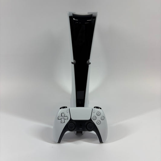 Sony PlayStation 5 Slim Digital Edition PS5 1TB White Console with Controller