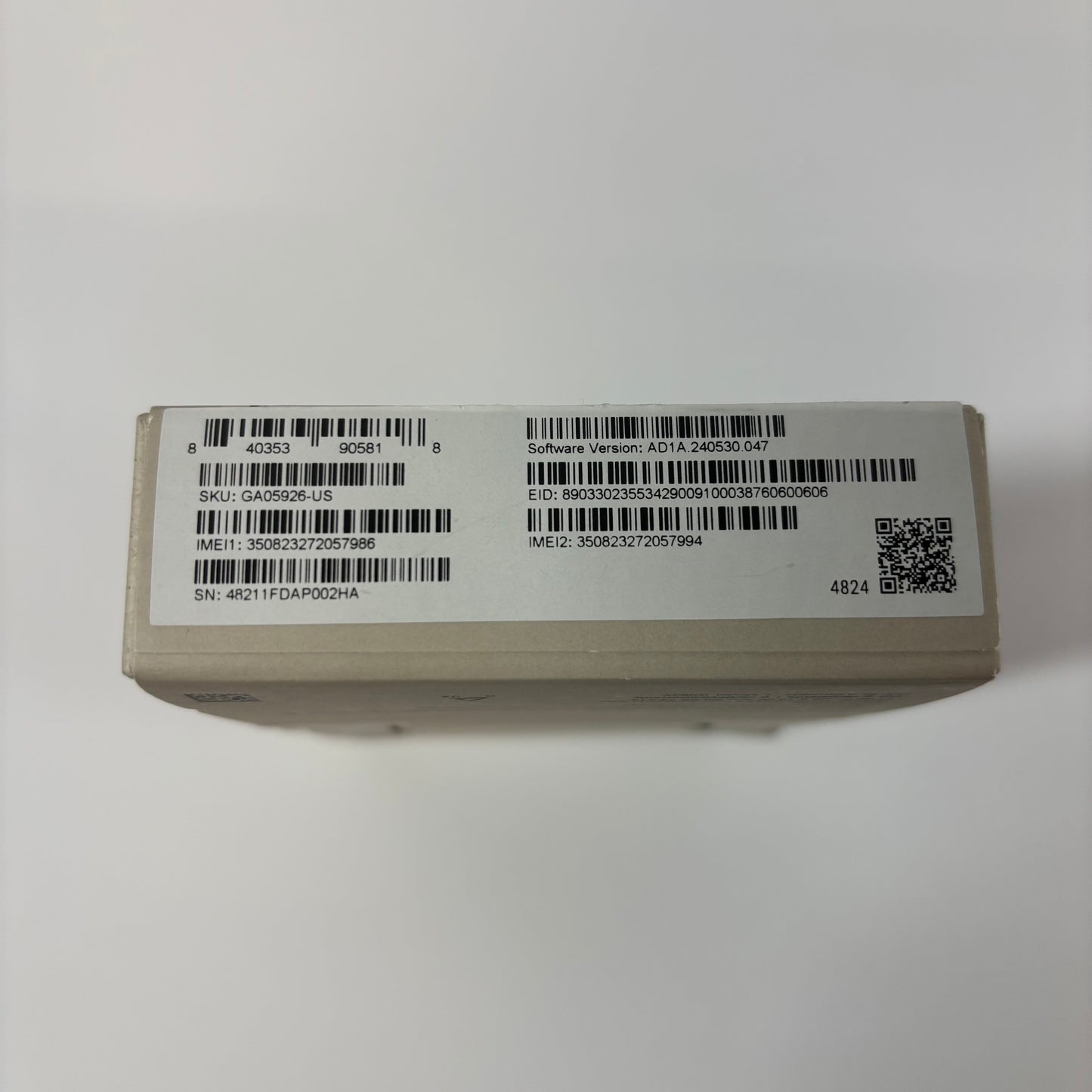 Verizon Google Pixel 9 Pro 128GB Cloudy White GR83Y